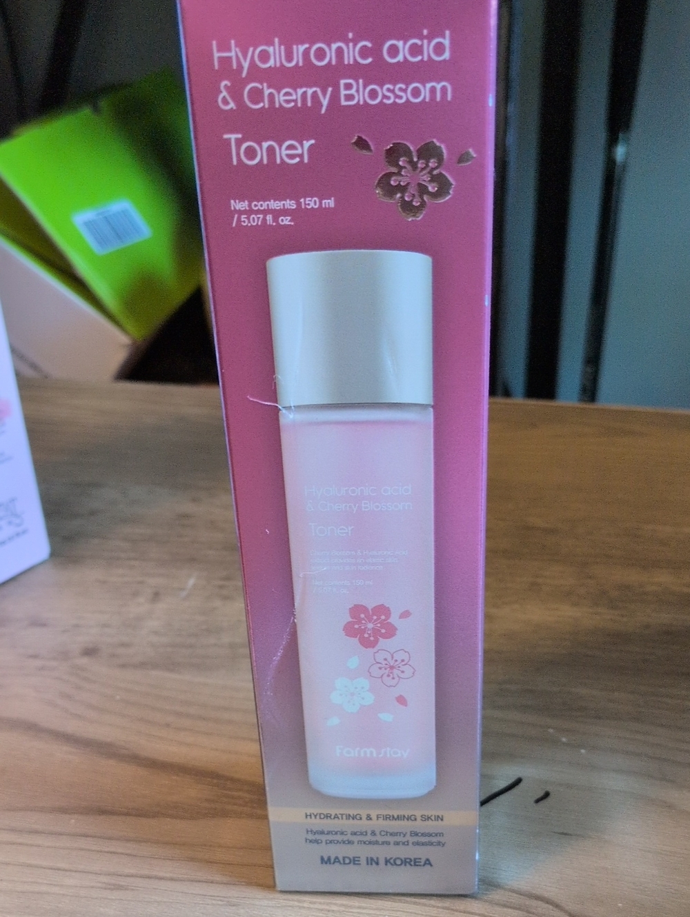Hyaluronic Acid & Cherry Blossom Toner - Hydrating And Firming Skin M I Korea